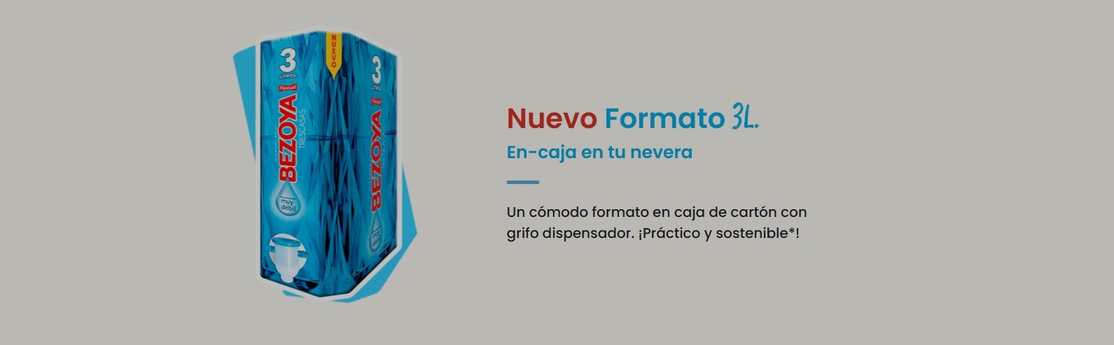 <p>Bezoya lanza un formato de 3l más práctico</p>
